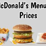 McDonald’s Menu Price List