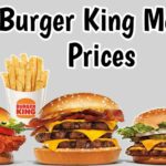 Burger King Menu Prices 2023 USA
