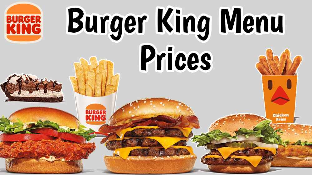 Burger King Menu Prices 2023 USA [UPDATED]