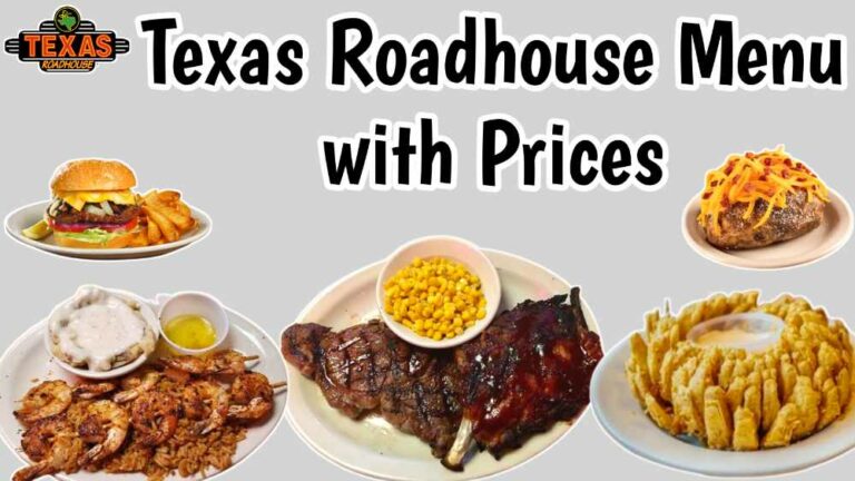 Texas Roadhouse Menu Prices 2023 USA
