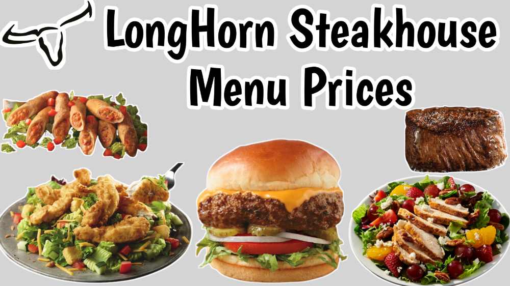 LongHorn Steakhouse Menu Prices 2025 [UPDATED]
